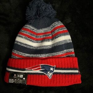 New England Patriots winter hat